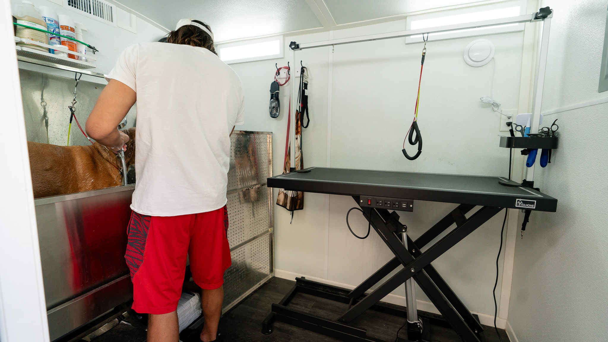 Fresh coat and neat trim